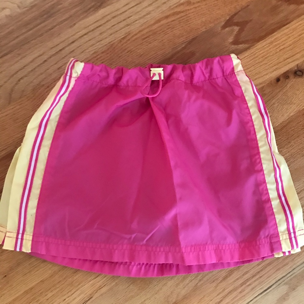 Gap factory girls shorts with nylon attached skirt